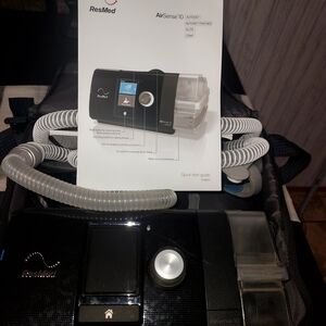 ResMed AirSense 10 with Black and Gray Design